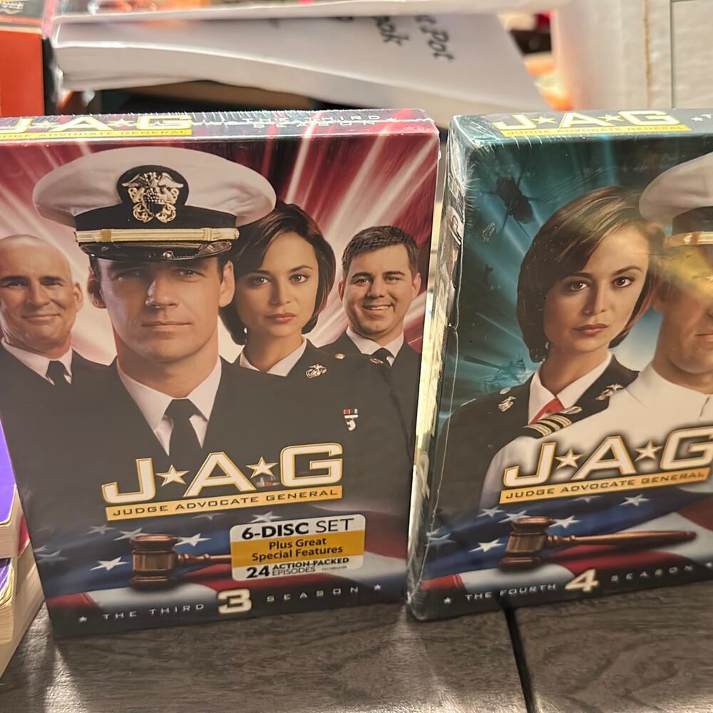 DVD Jag season 3 & 4